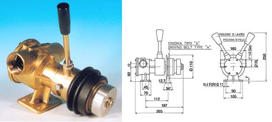2010-POMPA INNESTO A FRIZIONE PM 40F