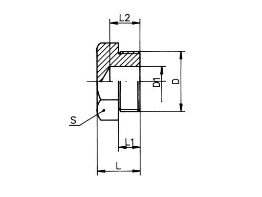 TAPPO 1/2  GAS PER ANODO 3878