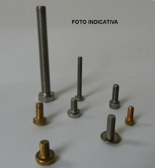 VITE M 4x8 TC UNI 7687 - OTTONE